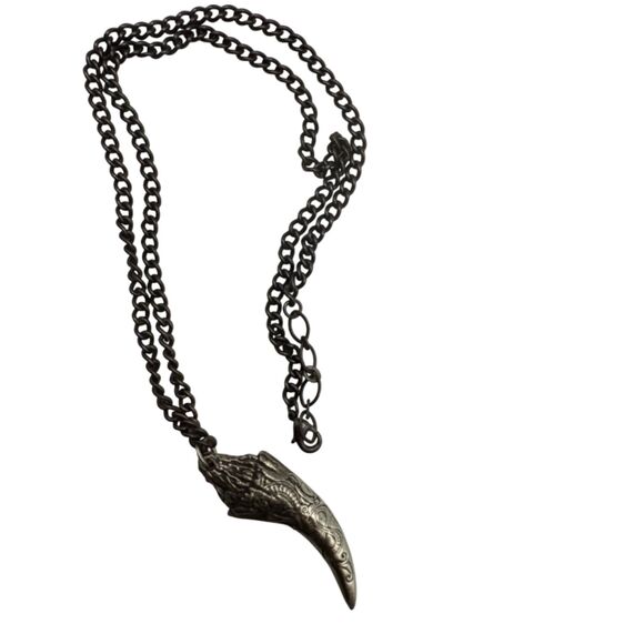 Alchemy England necklace Froda's dragon tooth pendant gothic jewelry viking - Picture 2 of 11